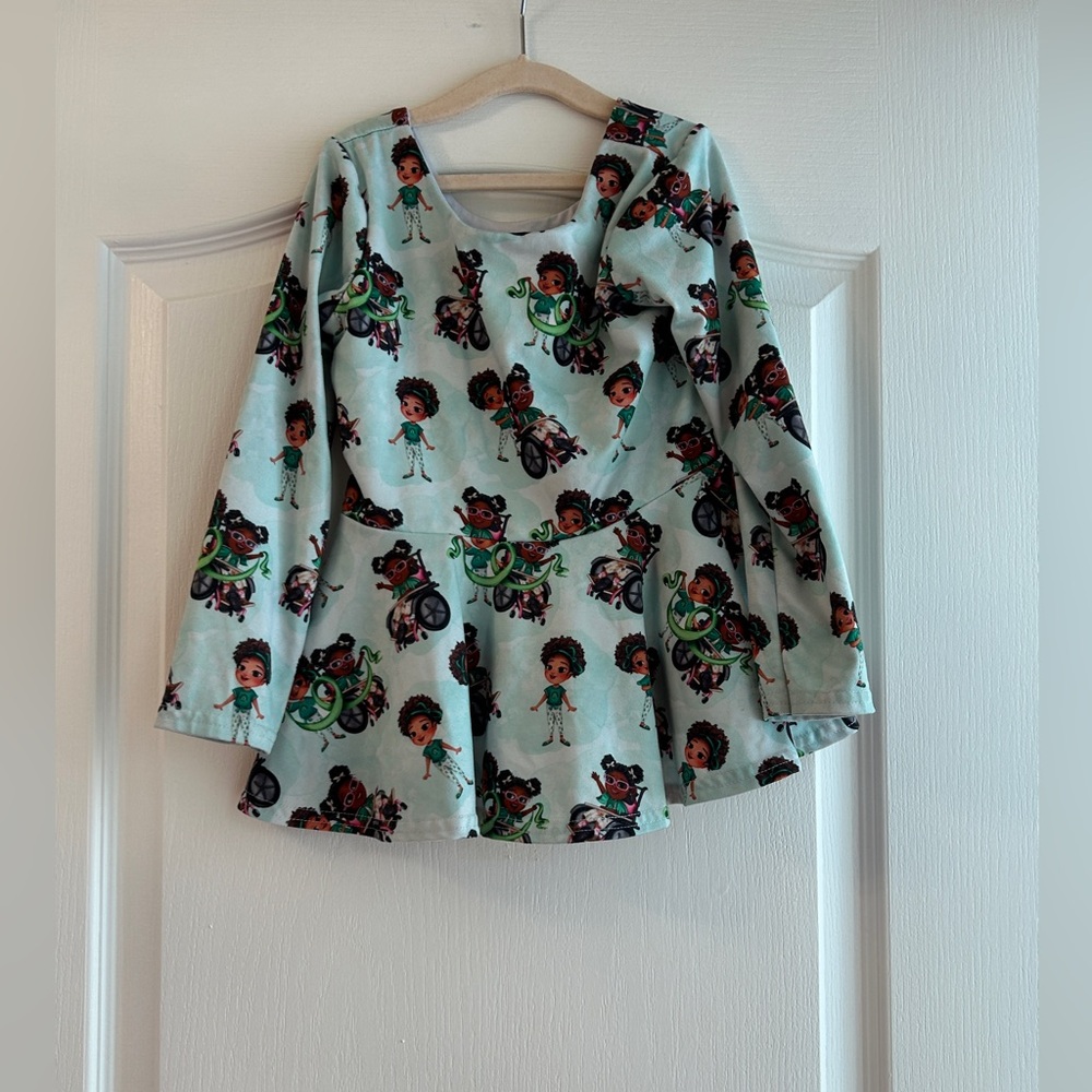 Kids' Cartoon Character Long Sleeve Top